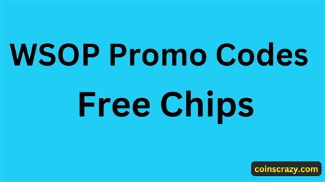 wsop app promotional code|WSOP Promo Codes [August 2024] Today Working .